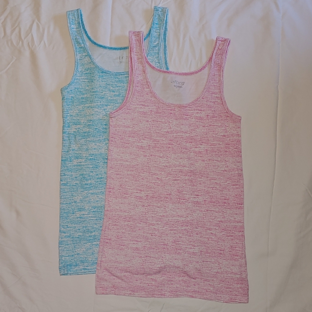 BCG Women's Tank Tops - Pink and Blue
